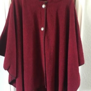 Bear Ridge Outfitters Red poncho.  One size